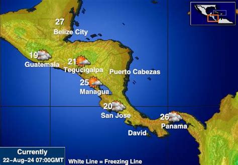 weather conditions in el salvador.